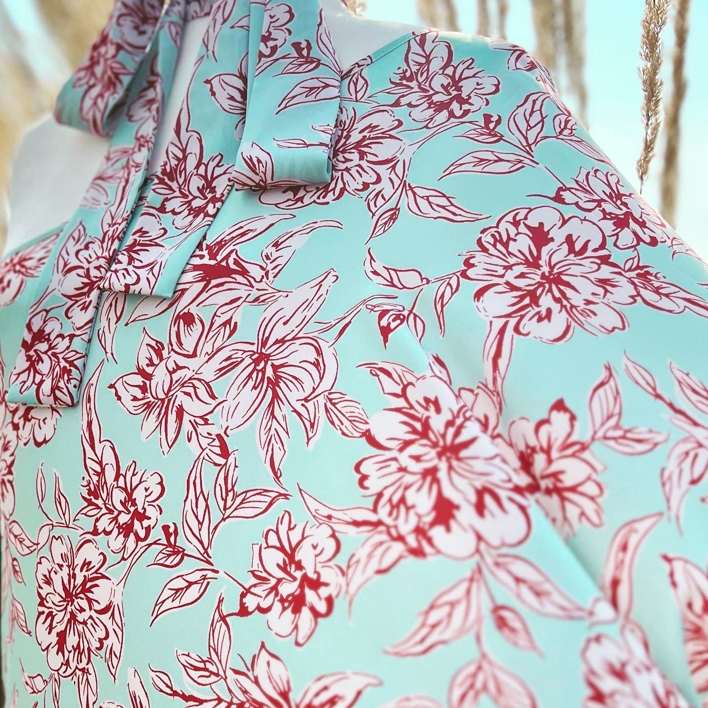 One Shoulder Silk Belted Kaftan